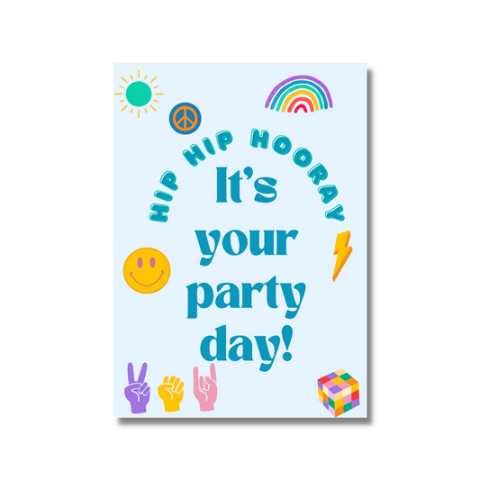 It's your party day!